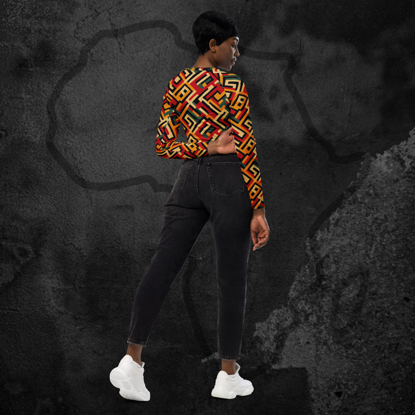 Ankara "Passage" Women's Croptop