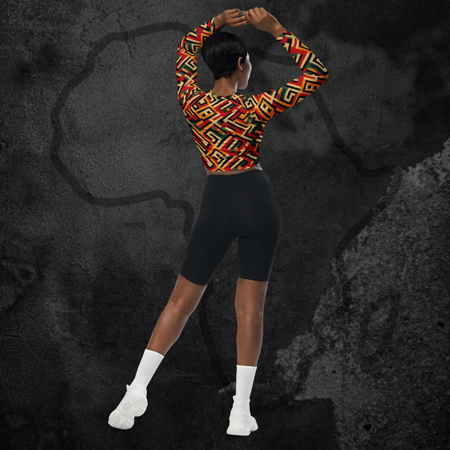 Ankara "Passage" Women's Croptop