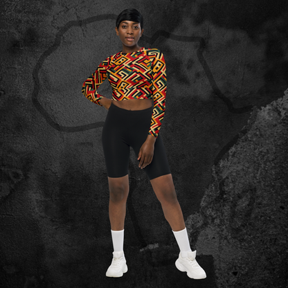 Ankara "Passage" Women's Croptop