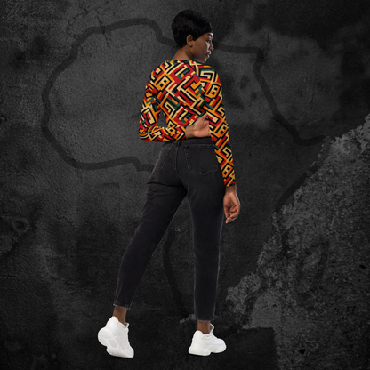 Ankara "Passage" Women's Croptop